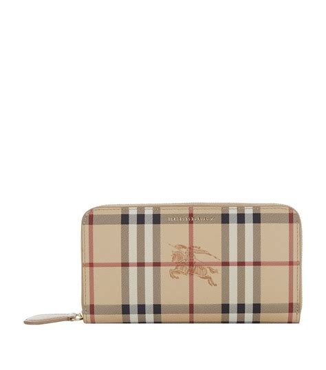 burberry haymarket ziparound wallet mid camel|Bags .